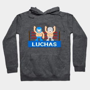 Luchas pixel art Hoodie